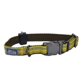 Ошейник светоотражающий для собак Coastal K9 Explorer Collar, 20-30 см, желтый