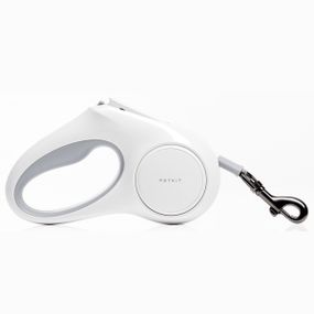 Поводок-рулетка для собак Petkit Go Free Dog Retractable Leash, лента 3 м, белый
