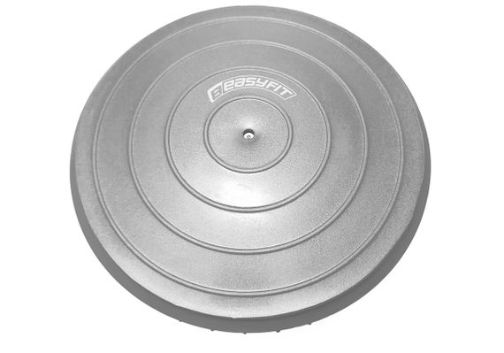 Напівсфера масажна кіндербол EasyFit 15 см жорстка сіра (EF-3002-GY) | Зображення 1