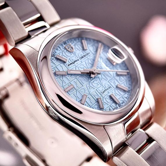 Жіночий годинник Pagani Design PD-1794L Silver-Blue | Зображення 1