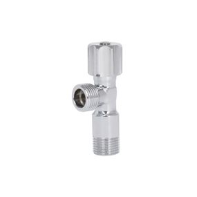 Кран кутовий Thermo Alliance Standart (ручка шестигранник) з вент.буксою 1/2"Н х 1/2"Н SF3441515