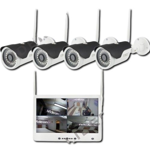 Комплект відеоспостереження WiFi Full HD XPRO CAD-1304 LCD 13.3 (CAD-1304_7952)