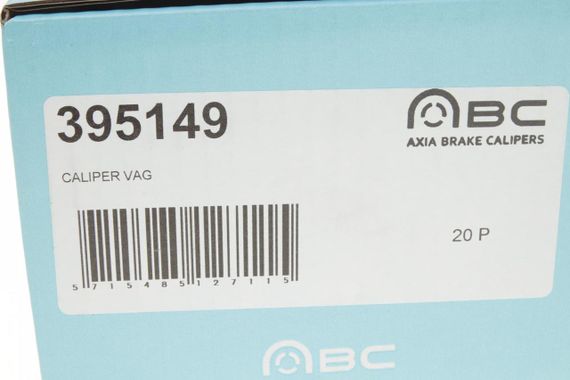 Суппорт тормозной задний  R VW Caddy IV Alltrack 15- d=38mm  TRW  для диска d=272mm  395149 | Зображення 3