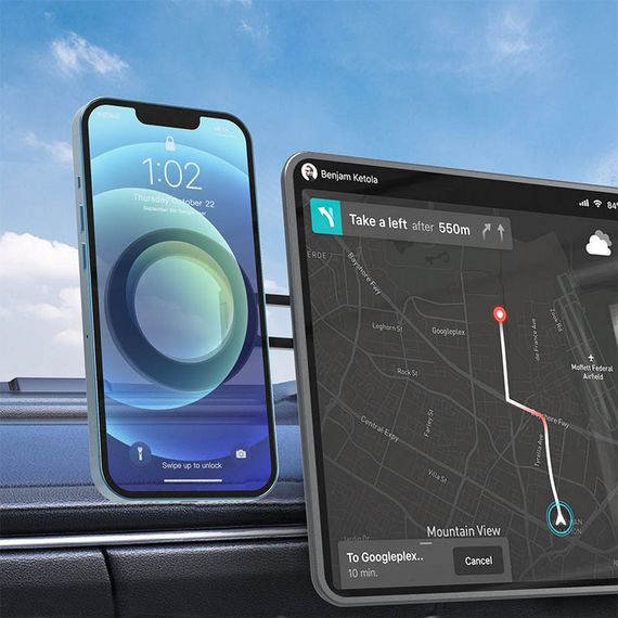 Підставка магнітна MagSafe for Apple FY16-H Black | Зображення 1