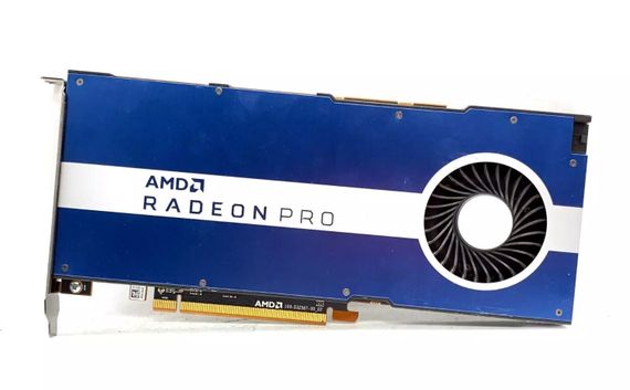 Дискретная видеокарта AMD Radeon Pro W5500, 8 GB GDDR6, 128-bit / DisplayPort б/у | Зображення 1