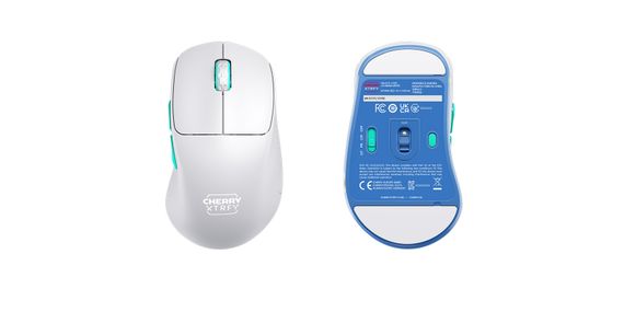 Миша Cherry Xtrfy M64 CX-M64W-WHITE | Зображення 1