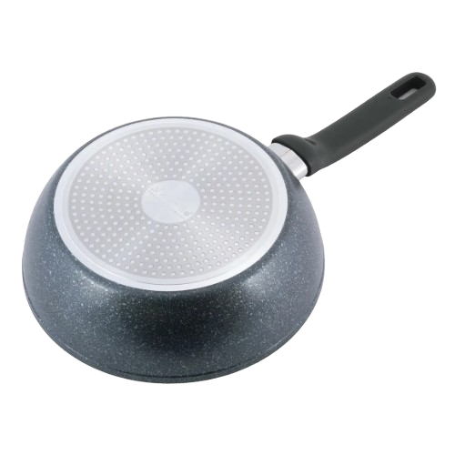 Сковорідка-сотейник d24*7,5см литий алюміній а/п Black marble 5392MR KAMILLE | Зображення 3