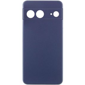 Чохол Silicone Cover Ummi Lakshmi Full Camera (AA) для Google Pixel 7 Синій / Midnight Blue