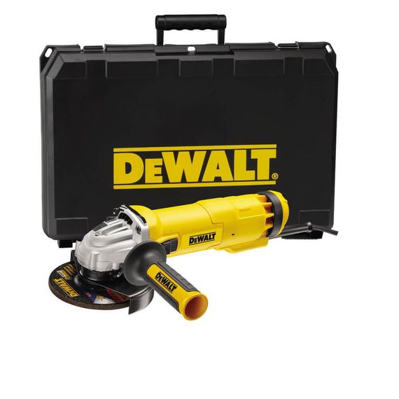 Шлифмашина угловая - болгарка сетевая 1400Вт DeWALT DWE4237K | Зображення 1