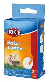 Мінеральна сіль для гризунів Trixie з утримувачем 2 шт 54 г TX-6000