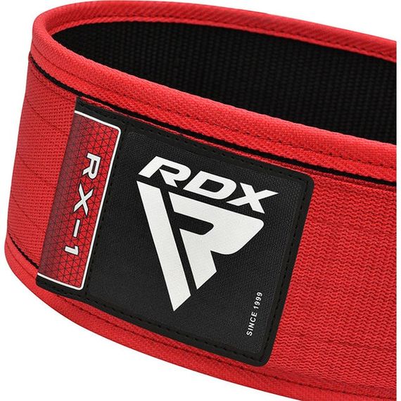 Пояс для важкої атлетики RDX RX1 Weight Lifting Belt RED-M | Зображення 2