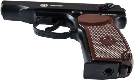 Пневматический пистолет SAS Makarov 4,5 мм Пневматика Пистолет макарова Пистолет пневматический | Зображення 5