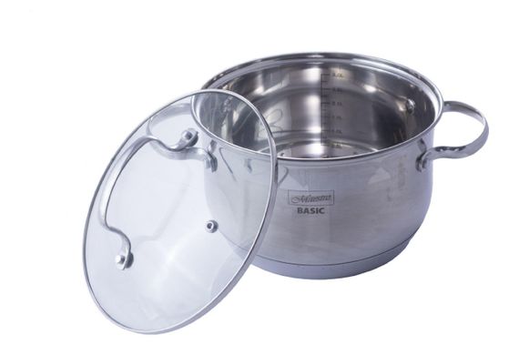 Кастрюля нержавеющая Maestro - 200 x 3,9 л (MR-3512-20) | Зображення 1