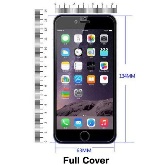 Full Cover защитное стекло для iPhone 6/6S - Black | Зображення 4