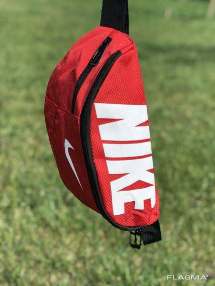 Поясная сумка Nike Team Training (красная) сумка на пояс | Зображення 8