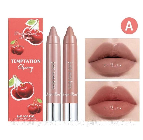 Набір помад-олівцем для губ Dragon Ranee Lipstick. Вишня | Зображення 1