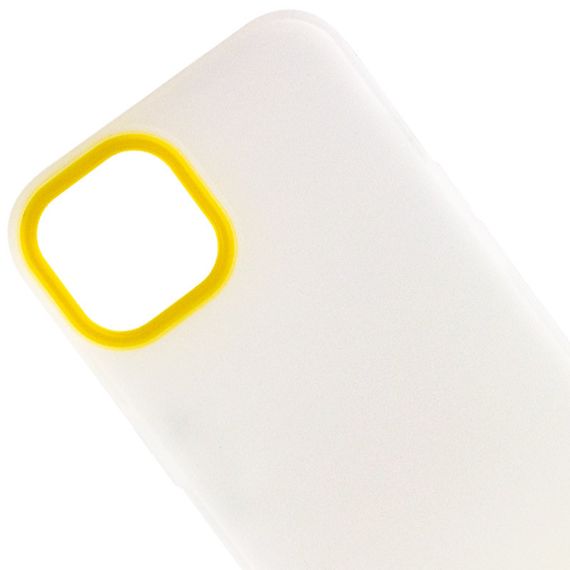 Чохол TPU+PC Bichromatic для Apple iPhone 12 Pro Max (6.7") Matte / Yellow | Зображення 1