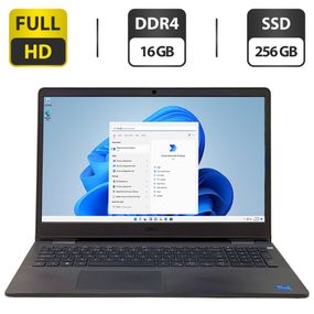 Ноутбук Б-клас Dell Vostro 3500 / 15.6" (1920x1080) IPS / Intel Core i5-1135G7 (4 (8) ядра по 2.4 - 4.2 GHz) / 16 GB DDR4 / 256 GB SSD / Intel Iris Xe Graphics / WebCam / Windows 11 Pro б/в