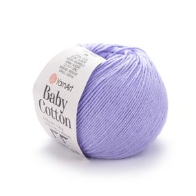 Пряжа YarnArt Baby Cotton No 417 (Ярнарт Бебі Коттон) 50 г / 165 м напівбавовна для дитячих речей та іграшок амігурумі