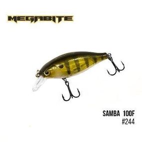 Воблер Megabite  Samba 100 F (60 mm, 12,5 g, 1 m) (244)