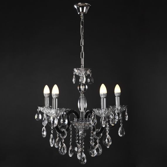 Люстра свеча подвесная хрустальная E14 40W CH (BCL-383S/5) | Зображення 2