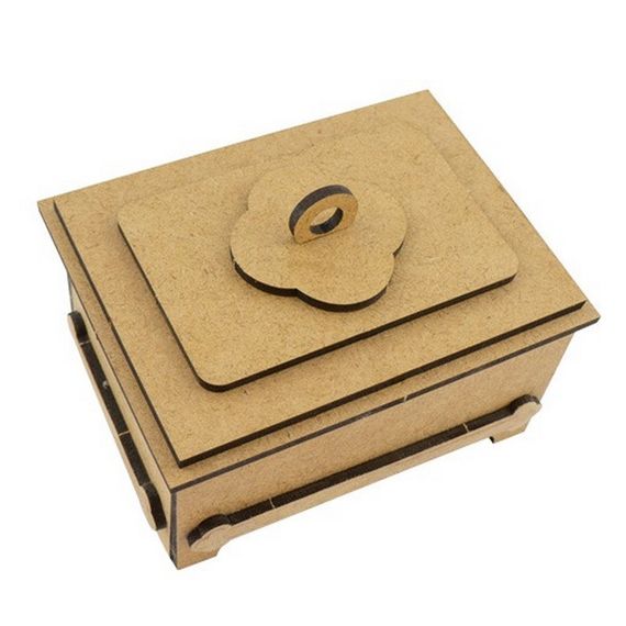 Заготовка для декорирования "Шкатулка для бижутерии" FDPO-370 | Зображення 1