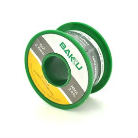 Припій BAKKU дротяний Solder wire BK10006 DIA 0, 6mm (50g)