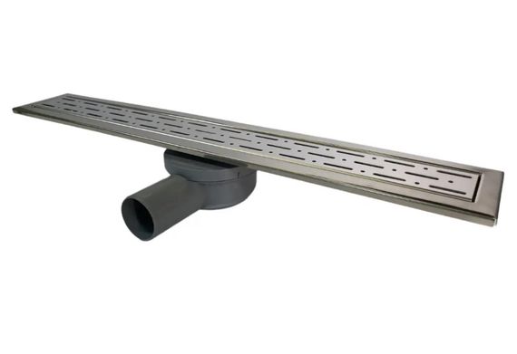 Душовий канал з горизонтальним фланцем Maxiflow VEGA LUX 360° 40 см решітка Дощ 4078.0Y050K.040.1