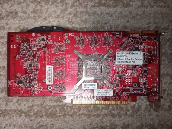 Дискретна відеокарта  ATI Radeon HD 3870, 512 MB GDDR4, 256-bit / 2x DVI, 1x S-Video б/в | Зображення 2