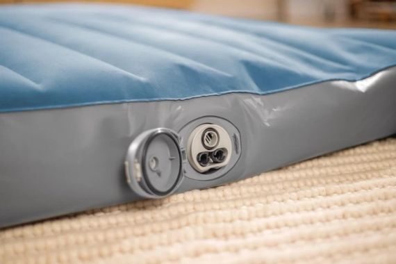 Надувной матрас-кровать одноместная (191x99x25 см) со съемным аккумуляторным электронассом, Intex 64187 | Зображення 4