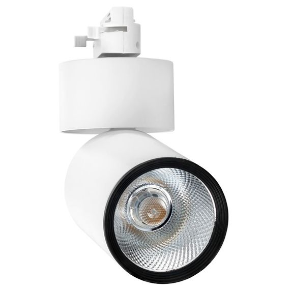 Светильник трековый поворотный LED KW-203/20W NW WH | Зображення 4