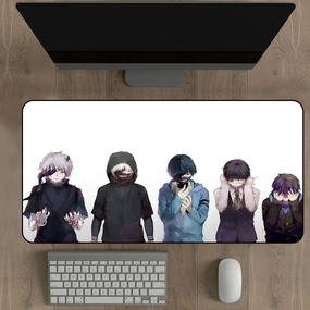 Ігрова поверхня для мишки з Аніме принтом "Токійський гуль / Tokyo ghoul" 800*300*3 мм 0210