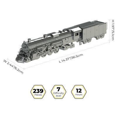 Конструктор Metal Time коллекционная модель Polar Steel (MT052ST) | Зображення 1