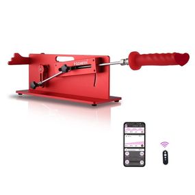 Смарт секс-машина Hismith Table Top 2.0 Pro APP Red, настільна версія sexstyle