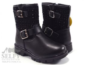 Черевики зимові H119 black Clibee 29