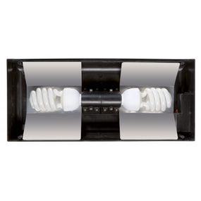 Світильник ExoTerra для тераріумів Compact top для ультрафіолетових ламп пластик метал E27 45х9х20 см