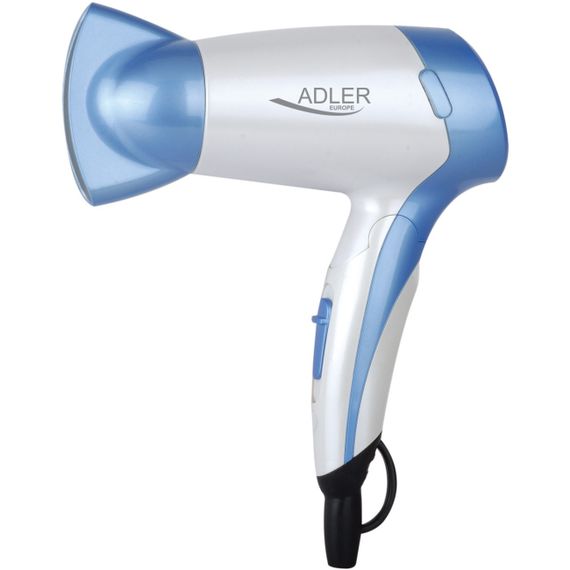 Фен Adler AD 2222 white 1200Вт/ 2 швидкості/ насадки - 1 шт./ складна ручка | Зображення 5