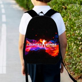 Рюкзак детский контр-страйк CS:GO "Counter-Strike" 34х27см,городской ранец для мальчика с принтом (00351)