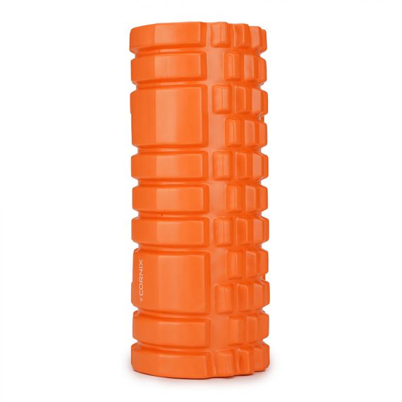 Масажний ролик Cornix EVA 33 x 14 см (валик, ролер) XR-0033 Orange | Зображення 1