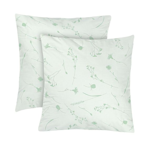 Набір наволочок Home Line 64732 Україна 70x70  Бавовна Зелений, Білий