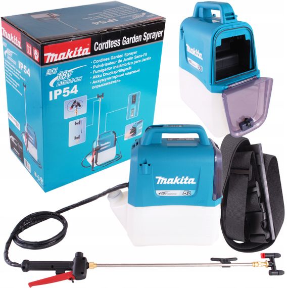 Обприскувач акумуляторний Makita DUS054Z (5 л, 3 бар, 3.5 кг, LXT, без акумуляторів та зарядного пристрою) | Зображення 7
