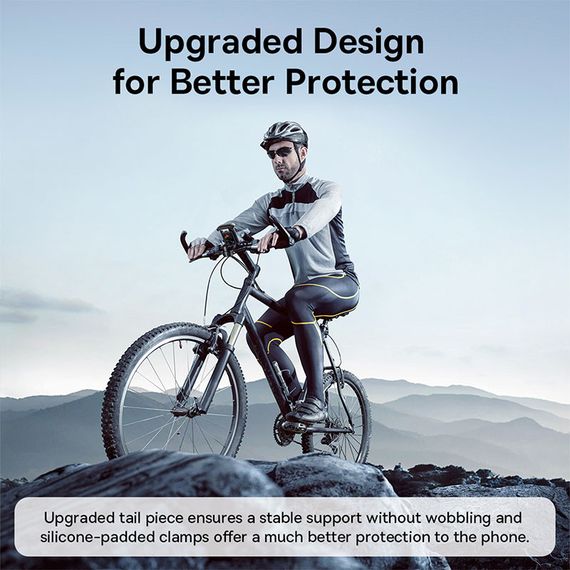 Вело- Мото- тримач Baseus QuickGo Series (C40561500113-00) Black | Зображення 6