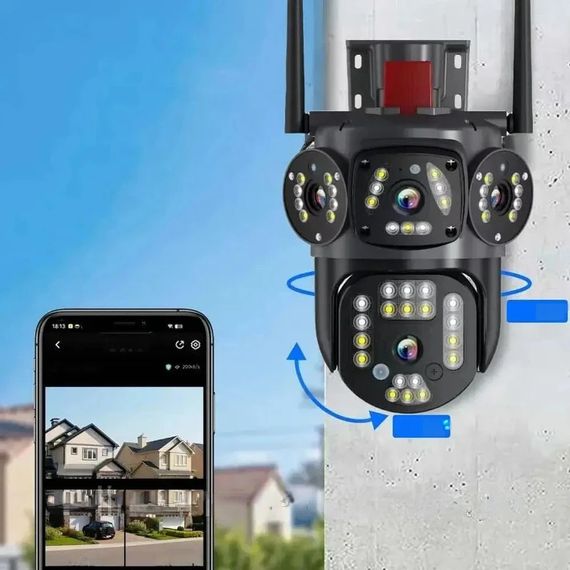 Вулична камера відеоспостереження 4MP 4G Hikvision DS-2CD2043G2-IU (234576161_1639) | Зображення 2