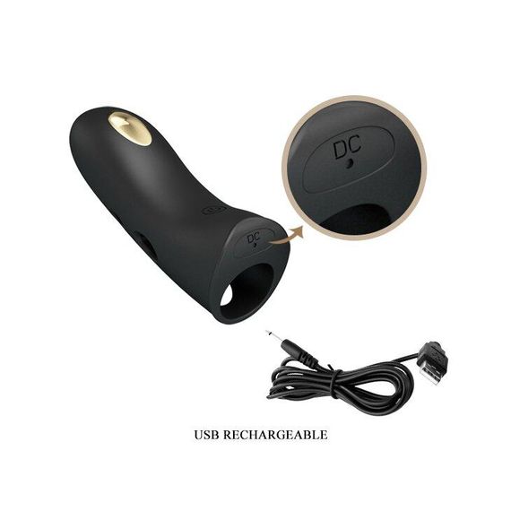 Кліторальний стимулятор на палець Pretty Love-MARICO Fingering Electric Vibrator, BI - 014755 Sex Aura | Зображення 9