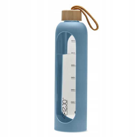 Пляшка для води спортивна 4FIZJO 1000 мл скляна Blue (P-5905973403894) | Зображення 4