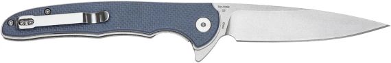 Ніж CJRB Briar G10 Gray-blue | Зображення 1