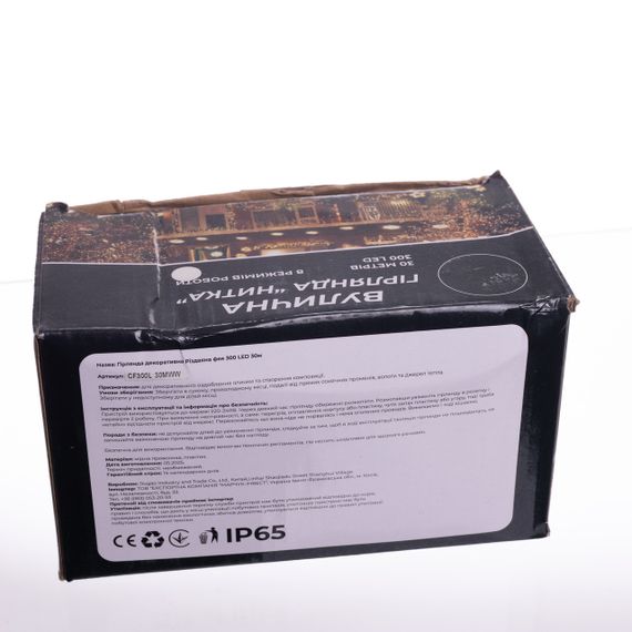 Гірлянда Нитка вулична 30 м 300 LED білий провід Білий CF300L30MWW | Зображення 4