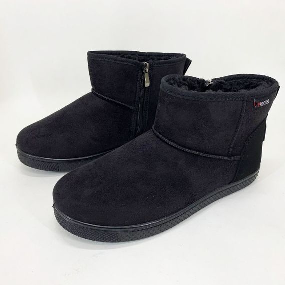 Уггі жіночі низькі утеплені 37р 24см Угі для дому, Бурки на хутрі, Хутрові бурки для дому