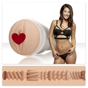 Мастурбатор Fleshlight Girls: Eva Lovia - Sugar, со слепка вагины, очень нежный Sex Aura