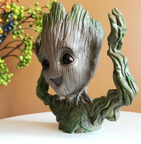 Квітковий горщик кашпо Primo Грут Groot для квітів і канцелярії (GR-04) | Зображення 3